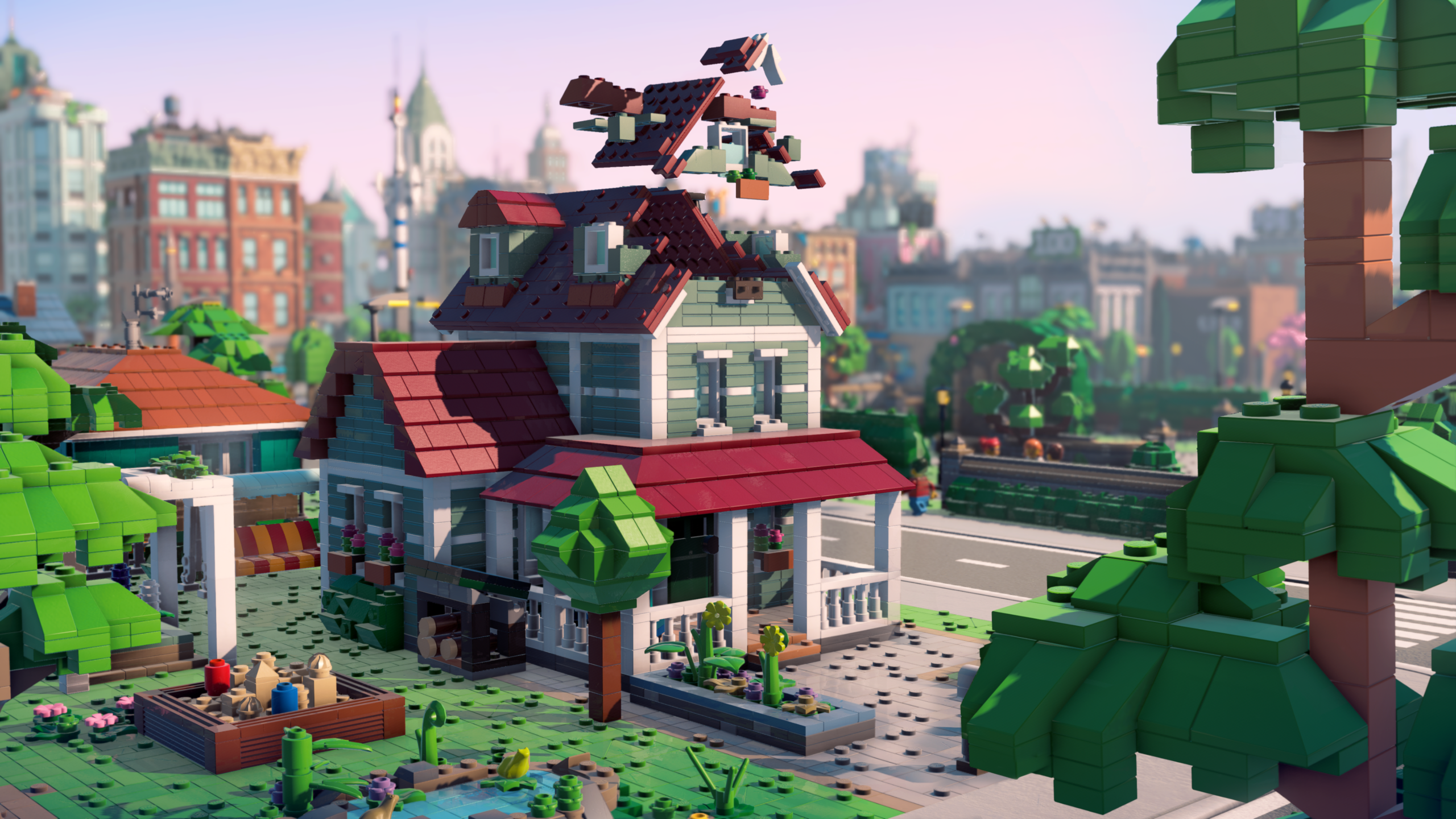 Lego Skylines Hands-On Preview: It’s a Cozy, More Relaxing City-Builder