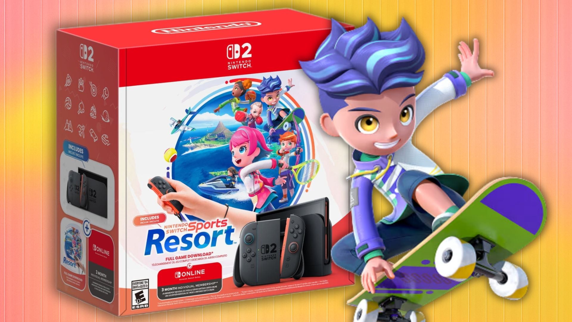 Nintendo Switch 2 + Nintendo Switch Sports Resort Bundle Is Up for Preorder